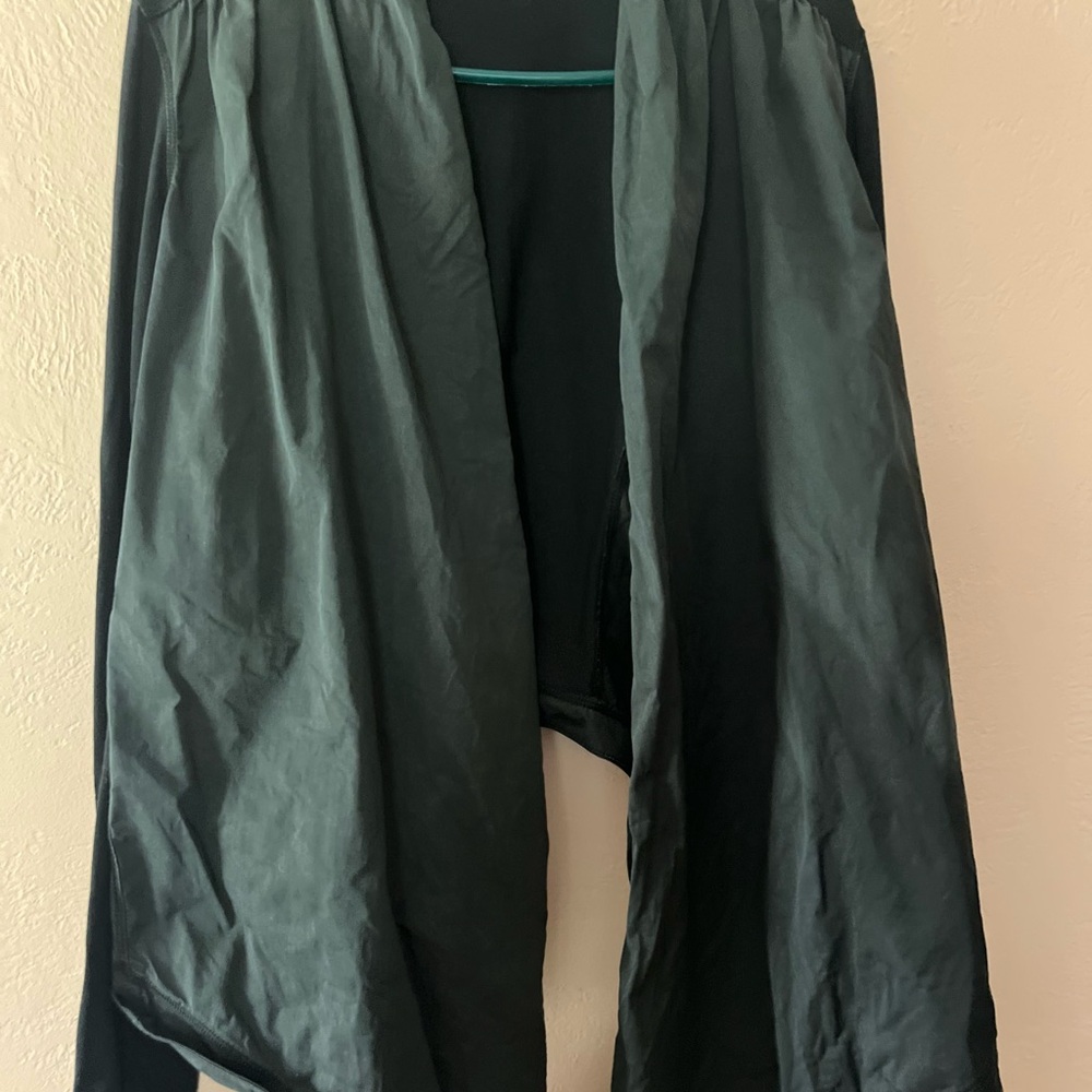 Lululemon Black Open Front Jacket